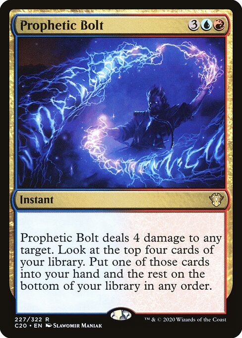 Prophetic Bolt (227) - Commander 2020 - Game On
