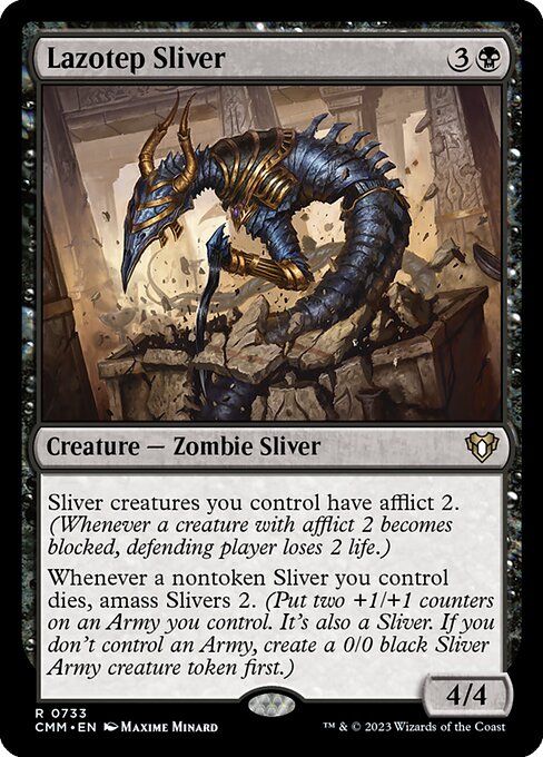 Lazotep Sliver (733) - Commander Masters - Game On