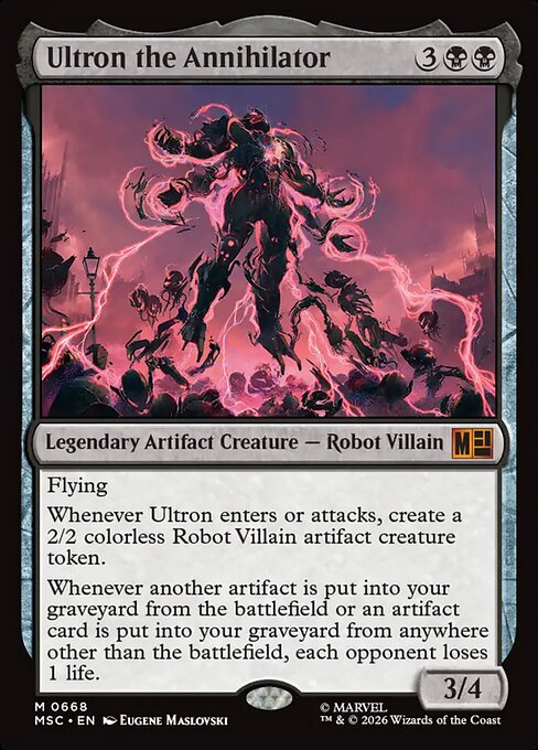Ultron the Annihilator (668) - Marvel Super Heroes Commander - Game On