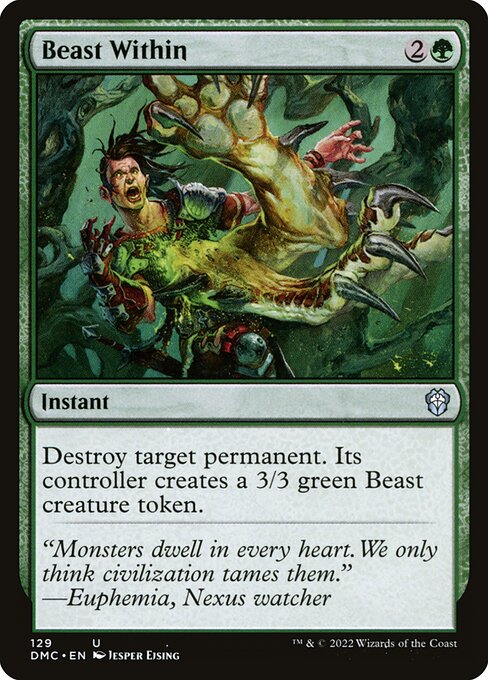 Beast Within (129) - Dominaria United Commander - Game On