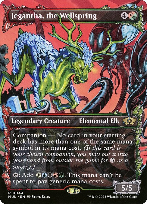 Jegantha, the Wellspring (44) - BORDERLESS - FULL ART - Multiverse Legends - Game On