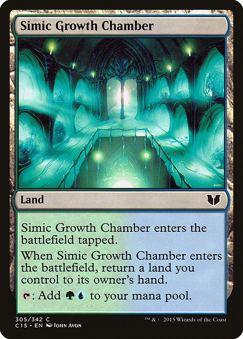 Simic Growth Chamber (305) - Commander 2015 - Game On