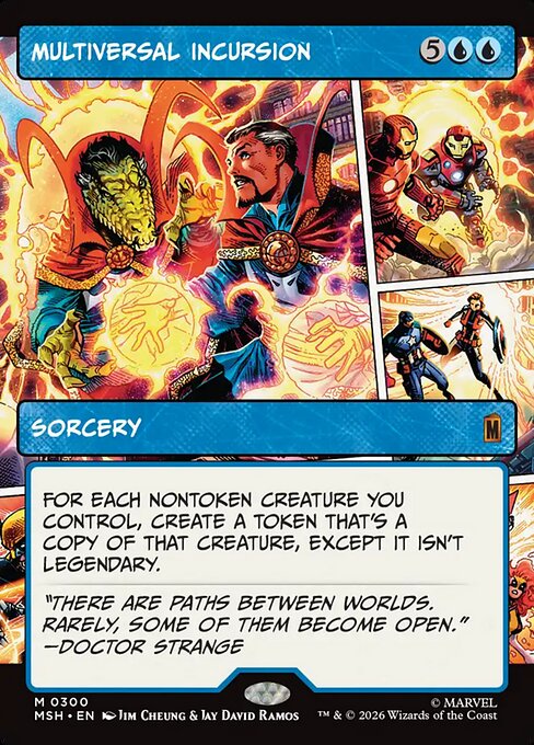 Multiversal Incursion (300) - Marvel Super Heroes - Game On