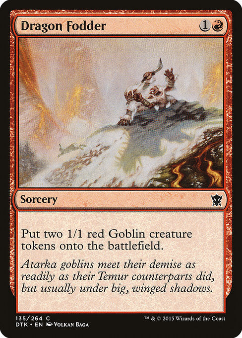 Dragon Fodder (135) (Foil) - Dragons of Tarkir - Game On