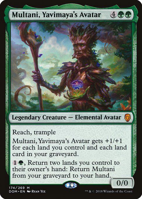 Multani, Yavimaya's Avatar (174) (Foil) - Dominaria - Game On