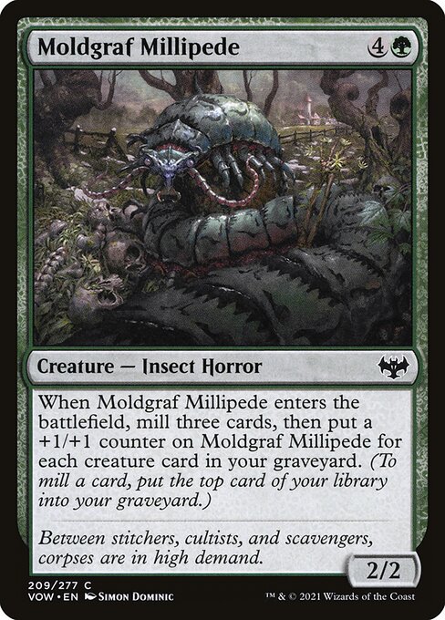 Moldgraf Millipede (209) - Innistrad: Crimson Vow - Game On