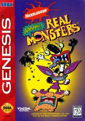 AAAHH Real Monsters [Cardboard Box] - Sega Genesis (Complete In Box) - Game On