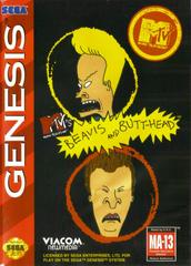 Beavis and Butthead [Cardboard Box] - Sega Genesis (Complete In Box) - Game On