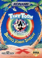 Tiny Toon Adventures Buster's Hidden Treasure [Cardboard Box] - Sega Genesis (Complete In Box) - Game On
