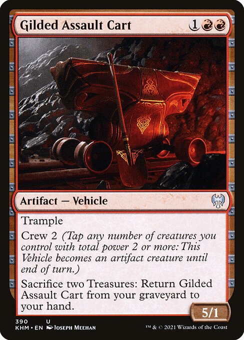 Gilded Assault Cart (390) - Kaldheim - Game On