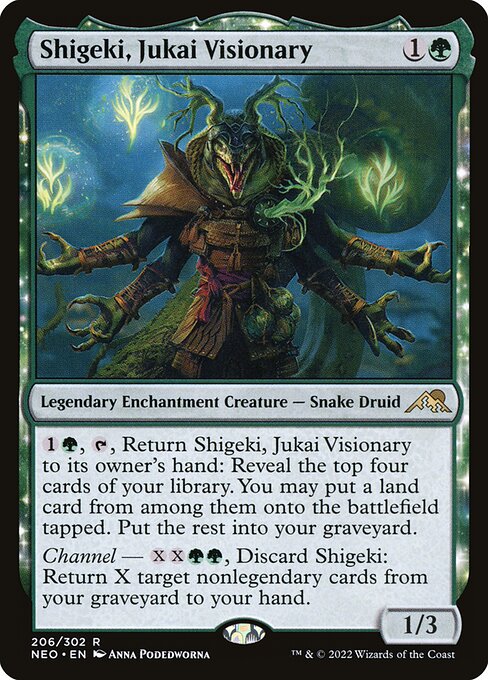 Shigeki, Jukai Visionary (206) (Foil) - Kamigawa: Neon Dynasty - Game On