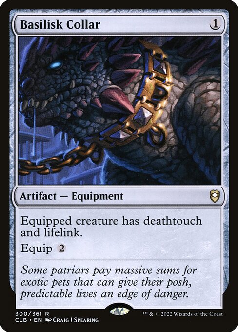 Basilisk Collar (300) - Commander Legends: Battle for Baldur's Gate - Game On
