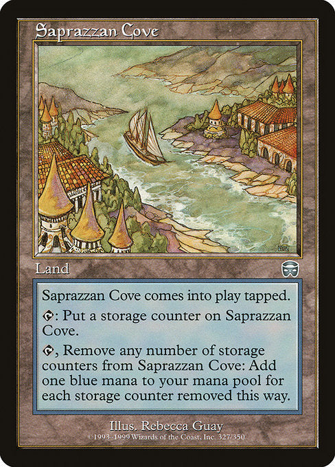 Saprazzan Cove (327) (Foil) - Mercadian Masques - Game On