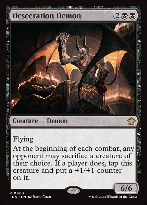 Desecration Demon (603) - Foundations - Game On