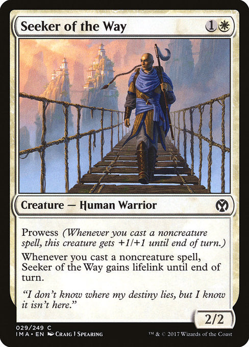 Seeker of the Way (29) (Foil) - Iconic Masters - Game On