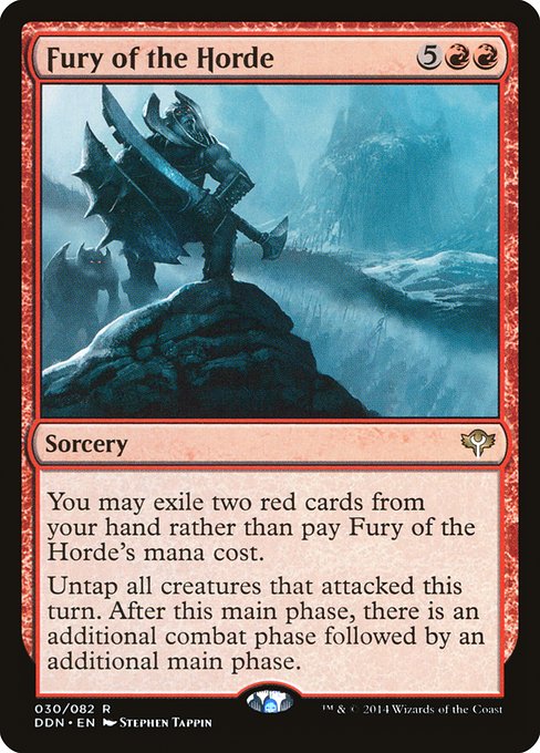 Fury of the Horde (30) - Duel Decks: Speed vs. Cunning - Game On