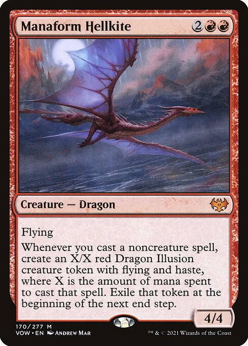 Manaform Hellkite (170) - Innistrad: Crimson Vow - Game On