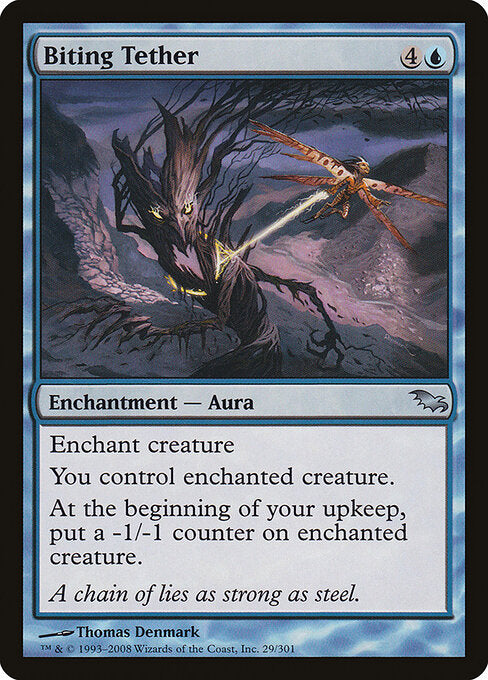 Biting Tether (29) (Foil) - Shadowmoor - Game On