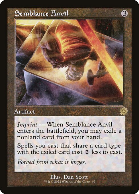 Semblance Anvil (52) - The Brothers' War Retro Artifacts - Game On
