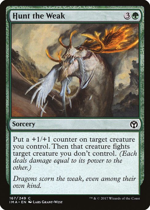 Hunt the Weak (167) - Iconic Masters - Game On