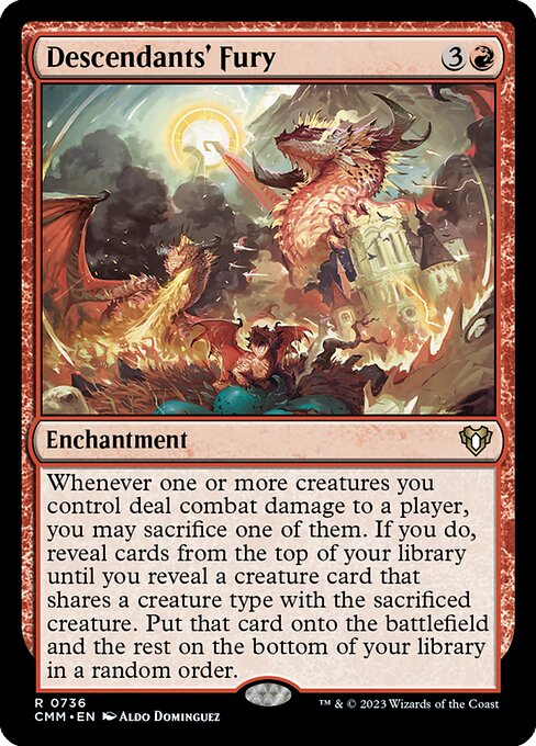 Descendants' Fury (736) - Commander Masters - Game On