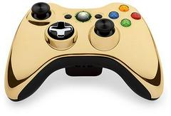 Gold Xbox 360 Wireless Controller - Xbox 360 (Loose (Game Only)) - Game On