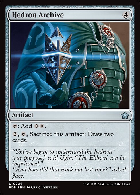 Hedron Archive (726) (Foil) - Foundations - Game On