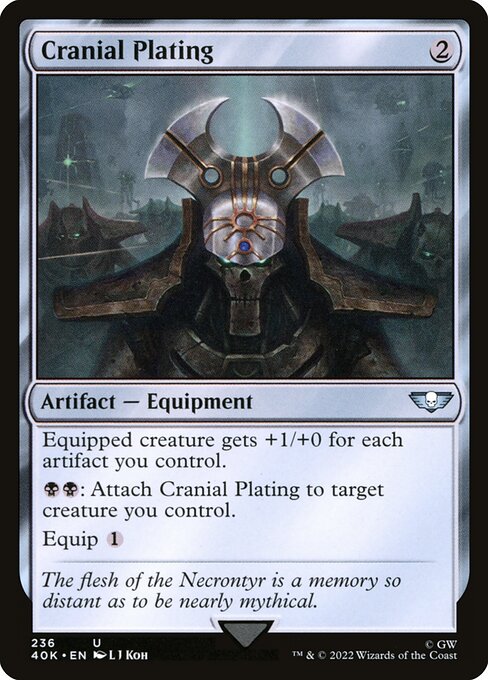 Cranial Plating (236) - Warhammer 40,000 Commander - Game On