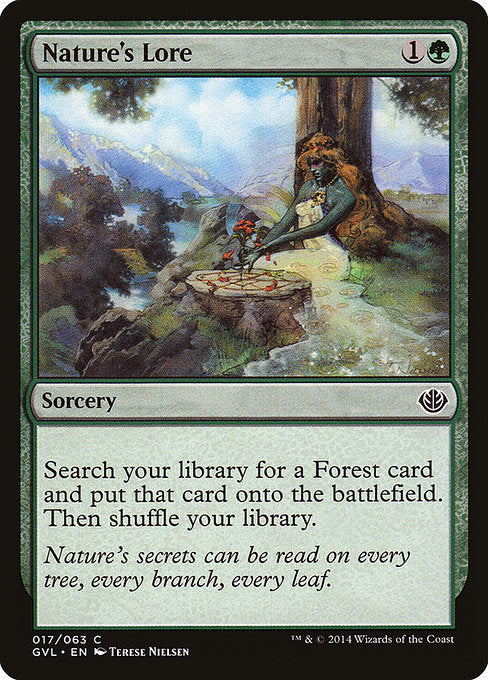 Nature's Lore (17) - Duel Decks Anthology: Garruk vs. Liliana - Game On