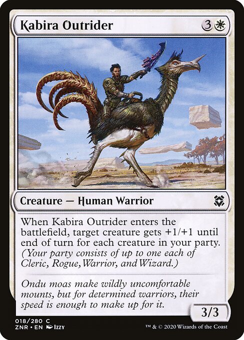 Kabira Outrider (18) - Zendikar Rising - Game On