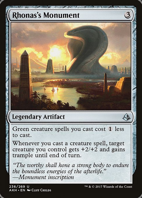 Rhonas's Monument (236) - Amonkhet - Game On