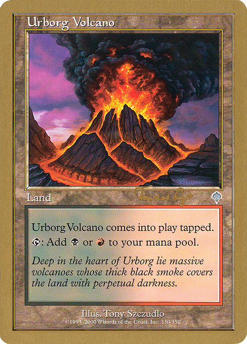Urborg Volcano (tvdl330) - World Championship Decks 2001 - Game On