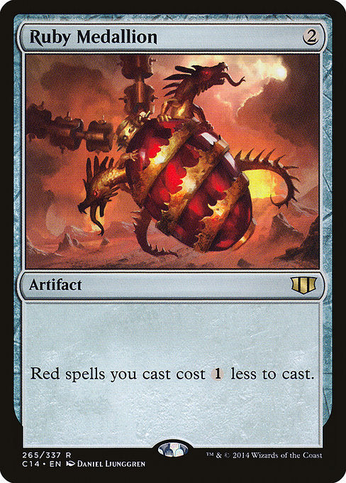 Ruby Medallion (265) - Commander 2014 - Game On