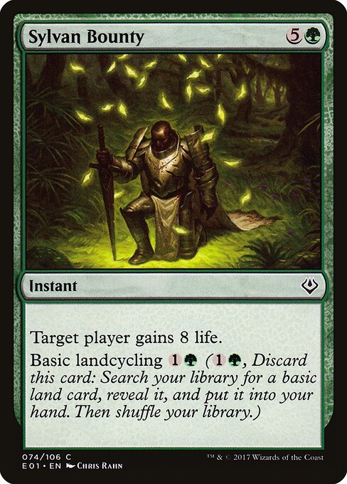 Sylvan Bounty (74) - Archenemy: Nicol Bolas - Game On