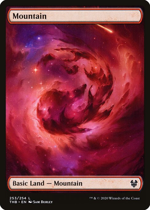 Mountain (253) - FULL ART - Theros Beyond Death - Game On