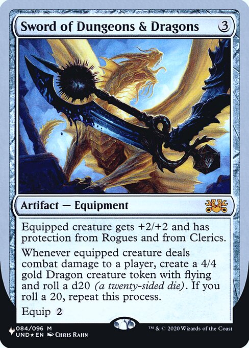 Sword of Dungeons & Dragons (61) (Foil) - The List (Unfinity Foil Edition) - Game On