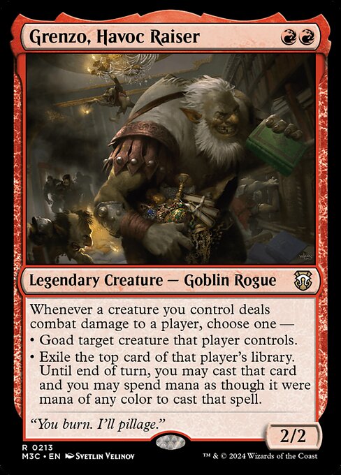 Grenzo, Havoc Raiser (213) - Modern Horizons 3 Commander - Game On