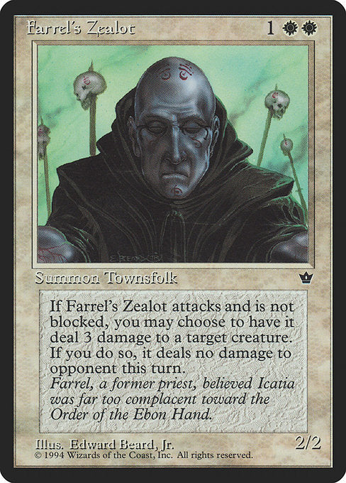 Farrel's Zealot (3c) - Fallen Empires - Game On
