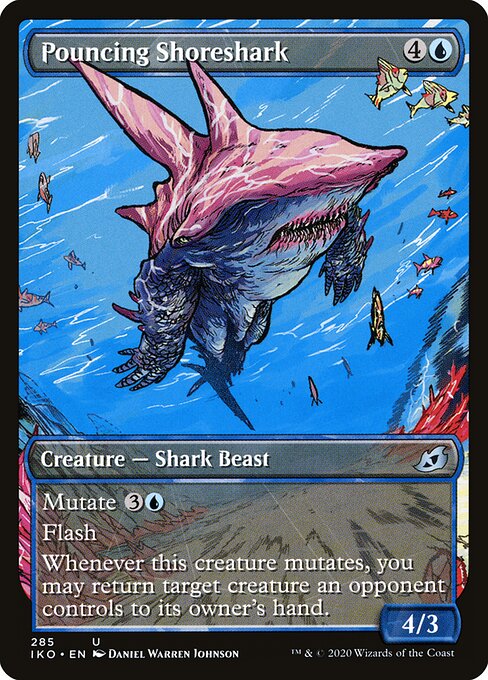 Pouncing Shoreshark (285) - SHOWCASE - Ikoria: Lair of Behemoths - Game On