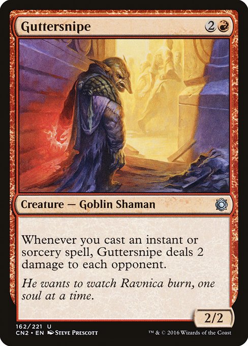 Guttersnipe (162) (Foil) - Conspiracy: Take the Crown - Game On