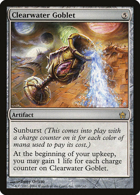 Clearwater Goblet (109) (Foil) - Fifth Dawn - Game On