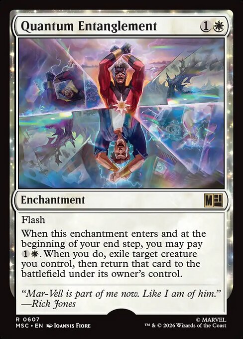 Quantum Entanglement (607) (Foil) - Marvel Super Heroes Commander - Game On