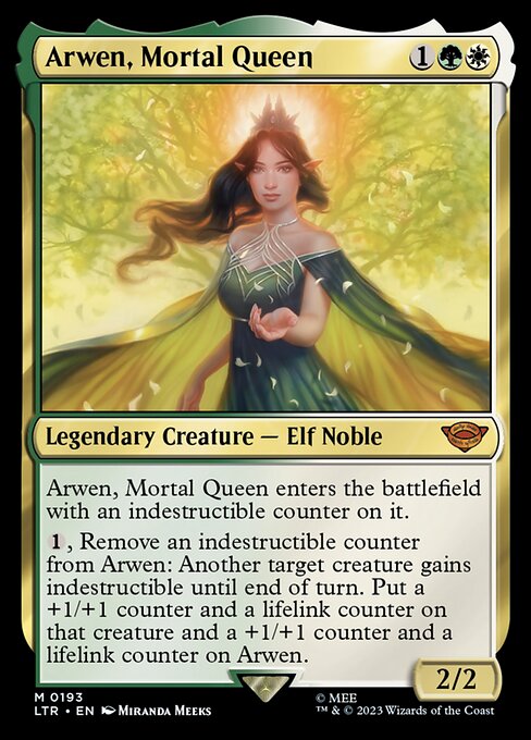 Arwen, Mortal Queen (193) (Foil) - The Lord of the Rings: Tales of Middle-earth - Game On