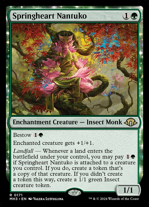 Springheart Nantuko (171) (Foil) - Modern Horizons 3 - Game On