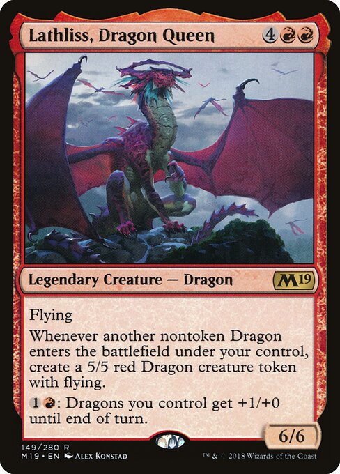 Lathliss, Dragon Queen (149) - Core Set 2019 - Game On