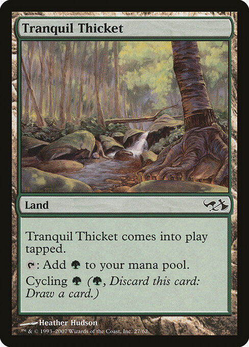 Tranquil Thicket (27) - Duel Decks: Elves vs. Goblins - Game On