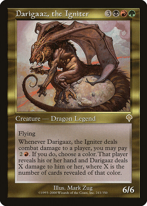 Darigaaz, the Igniter (243) - Invasion - Game On