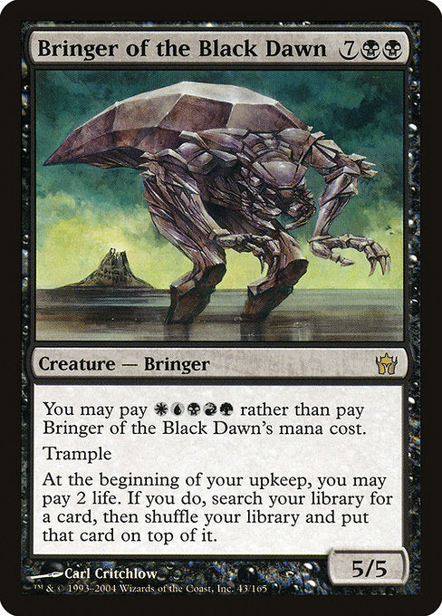 Bringer of the Black Dawn (43) - Fifth Dawn - Game On