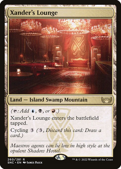 Xander's Lounge (260) (Foil) - Streets of New Capenna - Game On