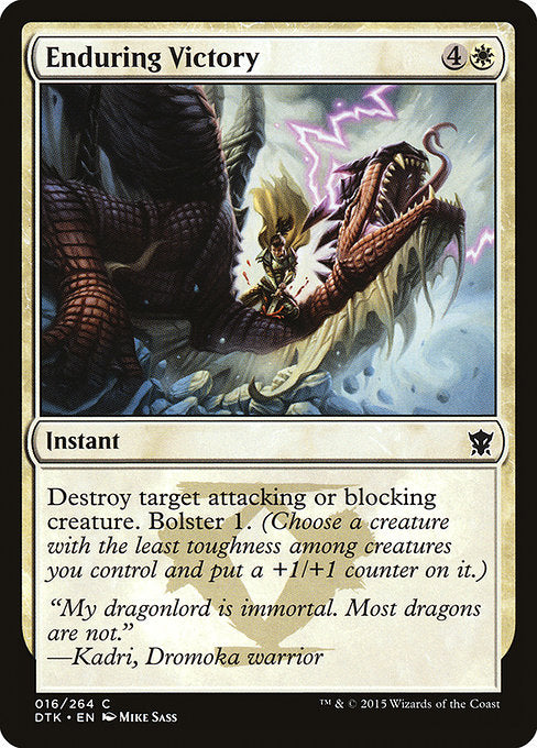 Enduring Victory (16) (Foil) - Dragons of Tarkir - Game On
